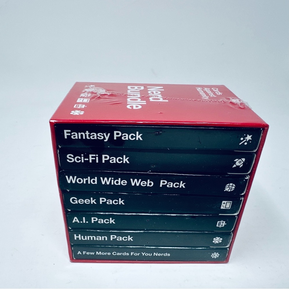 Cards Against Humanity Nerd Bundle Card Game 2020 Target Exclusive Sealed
